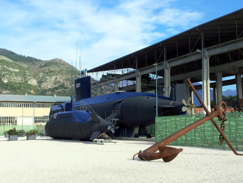 Югославская подводная лодка в Тивате